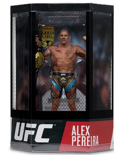UFC: GOLD LABEL - ALEX PERREIRA PVC STATUE 18 CM